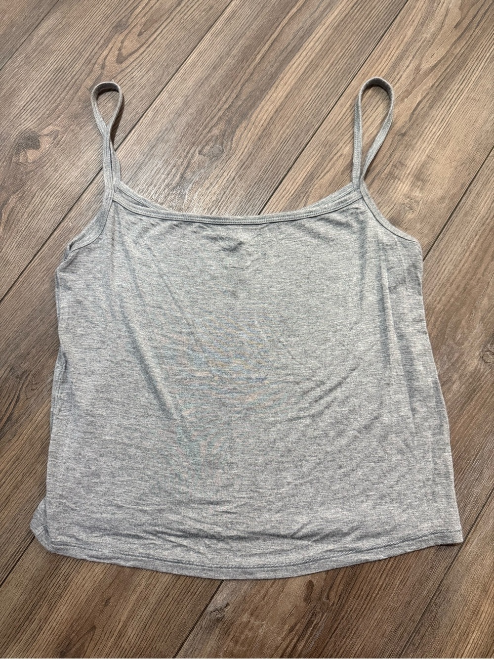 SKIMS Heather Gray Soft Lounge Cami Tank Top Stretch Spaghetti Strap 4XL